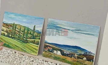 Во Делчево отворена изложба на слики од 32. Лесновска ликовна колонија