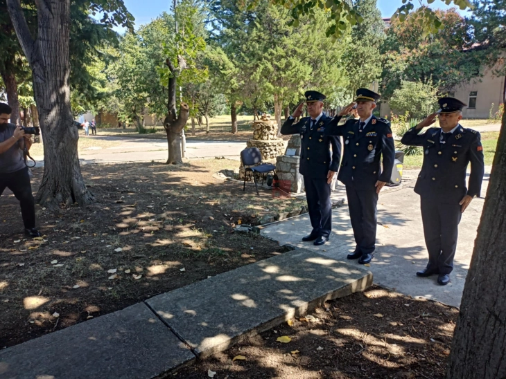 Во велешката касарна за првпат свечено одбележан патронатот  Алексо Демниевски Бауман