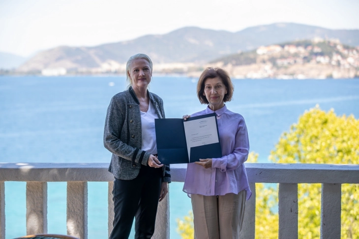 President Siljanovska-Davkova receives Independence Day greeting from U.S President Trump