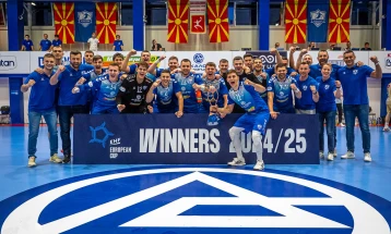 Алкалоид го доби пехарот за триумфот во ЕХФ Европскиот куп