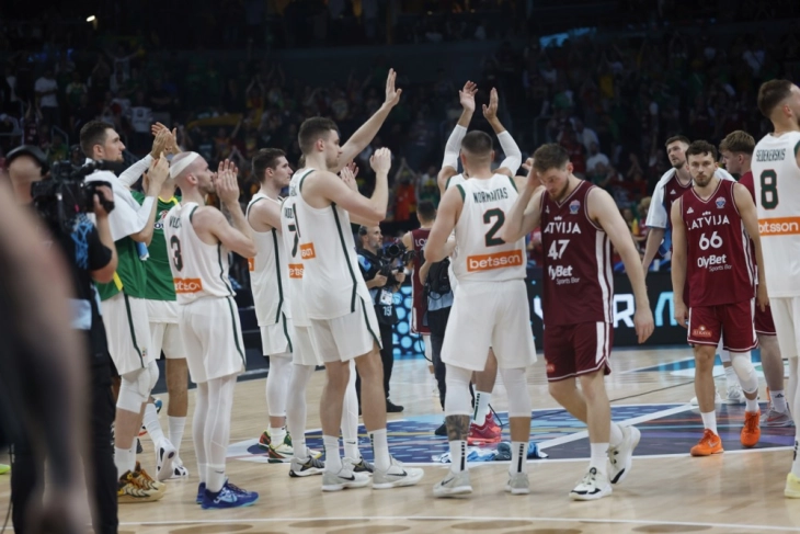 Евробаскет 2025: Литванија го елиминираше домаќинот Летонија