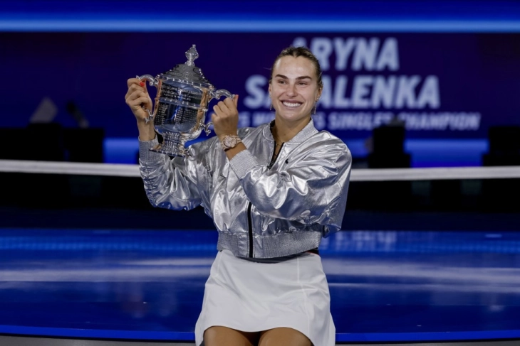 Aryna Sabalenka keeps emotions in check to keep her US Open crown