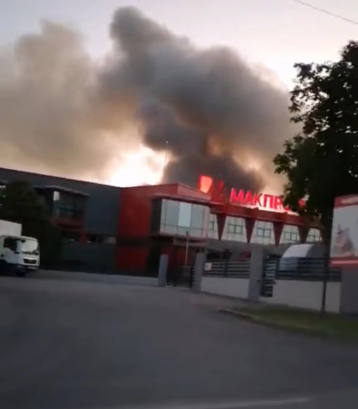 Several injured in fire at Makprogres factory in Vinica 