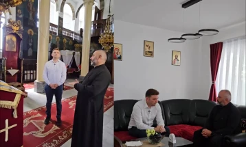 Бујар Османи во посета на џамија и црква во Чаир: Се формира посебен сектор - одржување верски објекти