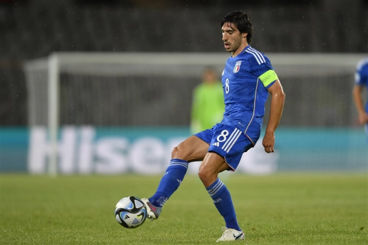 Sandro Tonali snatches dramatic late winner for Italy