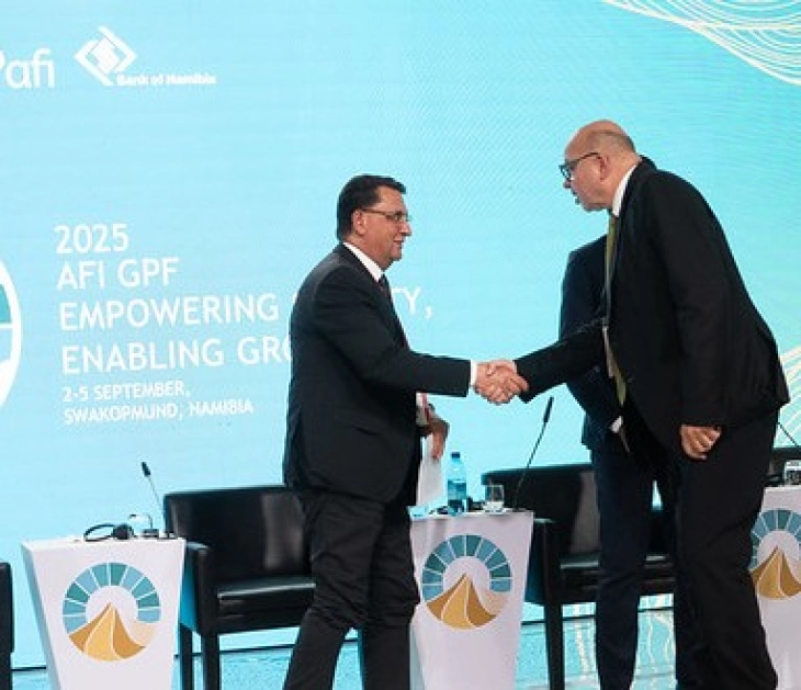 Гувернерот Славески на средба со извршниот директор на АФИ: Поттикнување на финансиската вклученост како предуслов за економскиот развој