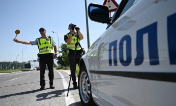 МВР: Септември почна со 5.171 сообраќаен прекршок, приведени 32 возачи