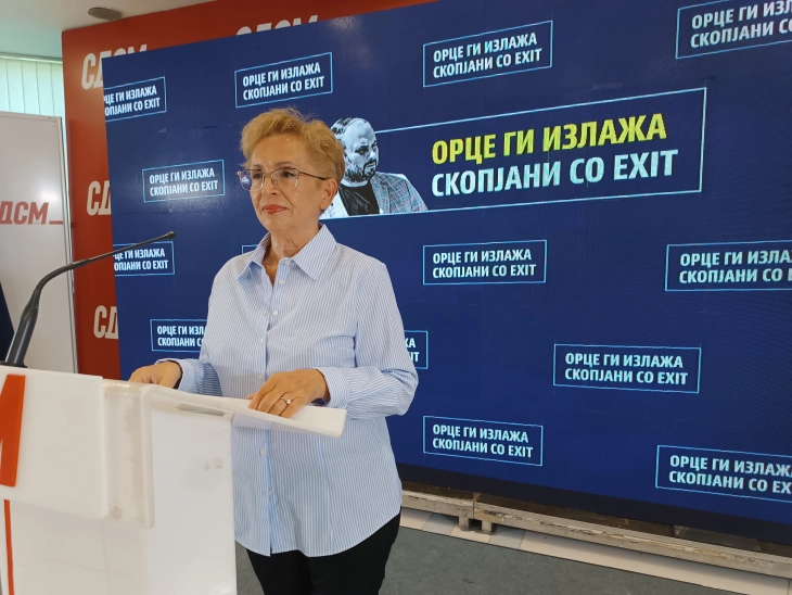 Цаневска Арсовска: Скопје заслужува сериозни културни политики, вистински проекти и искрена визија за развој, а не евтини кампањски трикови и измислици за дневна употреба