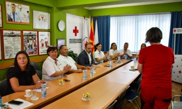 Ѓоргиевски: Град Скопје и Црвен крст ќе воспостават силен сојуз за хуманост и грижа