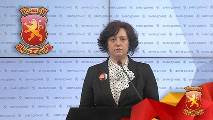 VMRO-DPMNE nominates Beti Stamenkovska for Kisela Voda mayor, party to support Vlatko Grozdanov in Kochani
