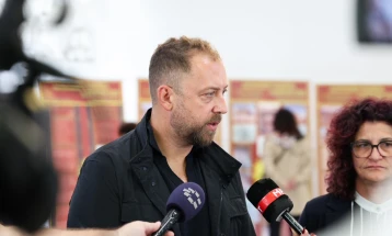 Љутков: Со 2,5 милиони денари почнува времена заштита на „Македониумот, а се работи на проект за негова целосна реконструкција