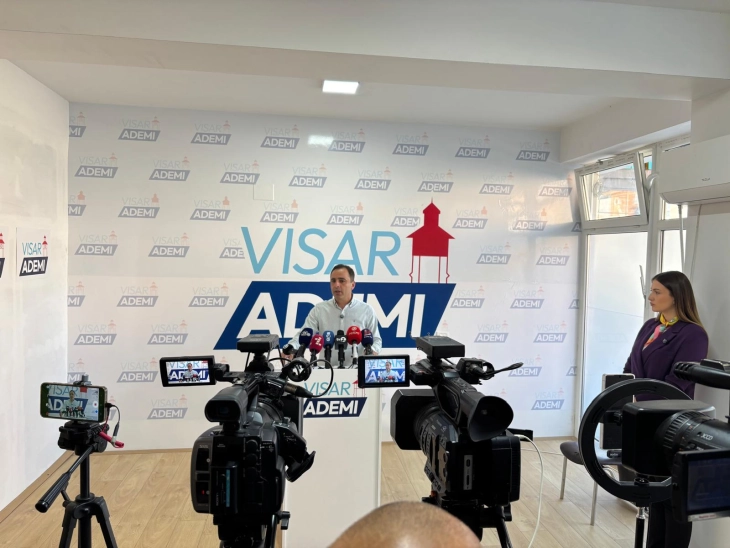 Visar Ademi prezantoi tre shtyllat kryesore të programit për zgjedhje