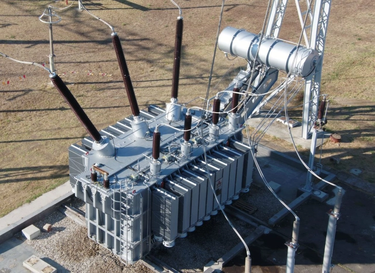 АД МЕПСО  го пушти во пробна работа новиот 400/110 kV трансформатор во ТС Дуброво со моќност од 300 MVA