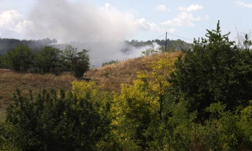CMC: Drisla fire under control; fires burning in Kochani, Tetovo