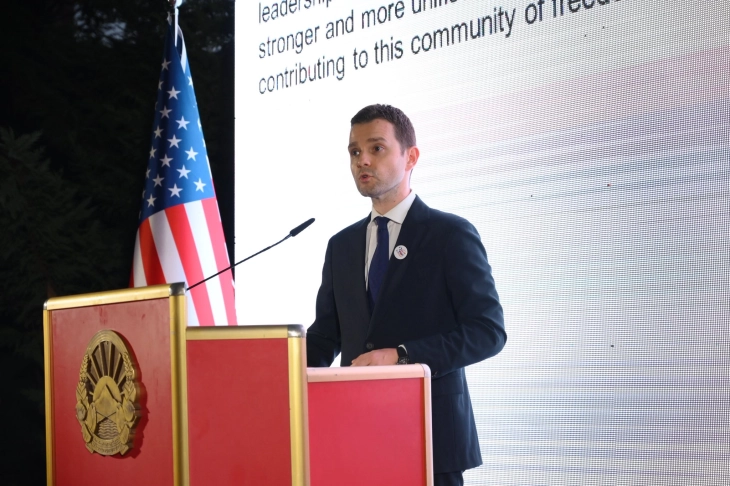Mucunski: Partnering with US has made Macedonian people stronger