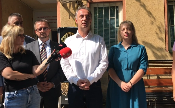 One person hospitalized after Trubarevo fire, three released for home treatment