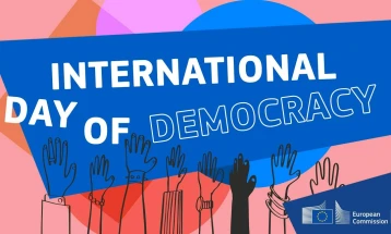 ЕУ по повод Меѓународниот ден на демократијата: Демократијата е основа на мирот, слободата и просперитетот 