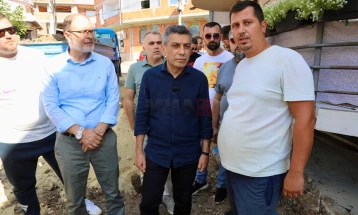 Mexhiti: Pas përfundimit të punimeve nëntokësore, vijon asfaltimi dhe ndriçimi publik në rrugën 157