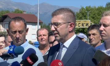 Мицкоски очекува позитивен исход  од фудбалскиот натпревар Македонија-Белгија и пласман на Светско