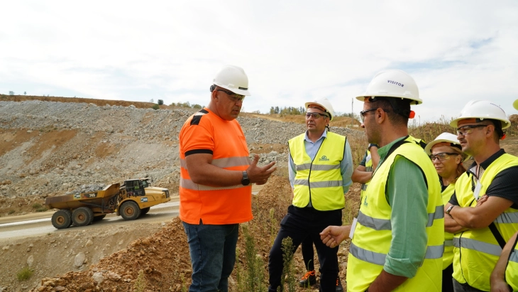 Delegacion nga Maqedonia e Veriut për vizitë profesionale në minierën “Ada Tepe” në Bullgari - një shembull i minierave të qëndrueshme dhe të përgjegjshme ekologjike