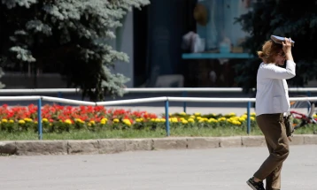 Sunny and warm weather