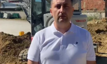 Привршува изградбата на канализацијата во село Пиперево, Општина Василево