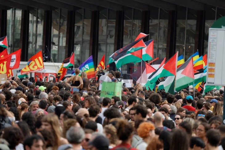 Во Италија демонстрации, штрајкови и блокади за осуда на геноцидот во Газа