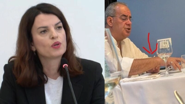 Албанската министерка за внатрешни работи го разреши својот заменик поради пушење во ресторан