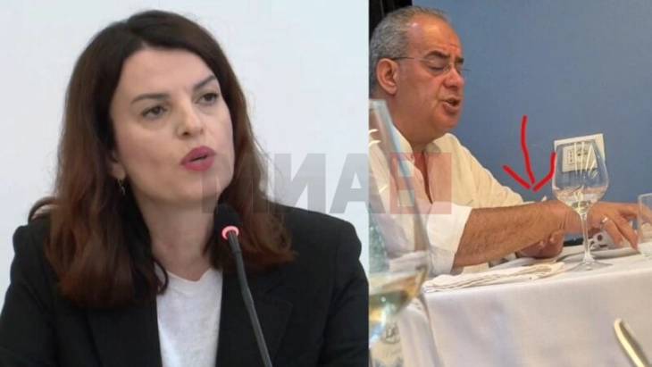 Ministrja shqiptare e punëve të brendshme shkarkoi zëvendësin e saj për tymosjen e duhanit në restorant