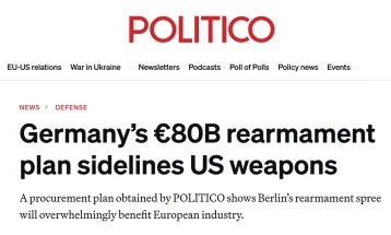 Политико: Германскиот план за вооружување од 83 милијарди евра ги заобиколува САД