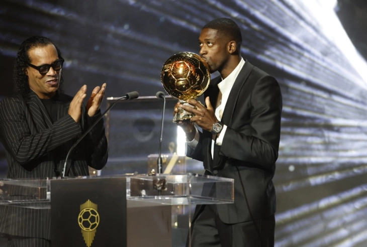 Ousmane Dembele and Aitana Bonmati win top Ballon d'Or awards