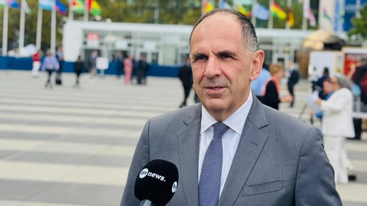 Герапетритис: Грција смета дека признавањето на палестинската држава треба да биде на крајот од политичкиот процес за две држави