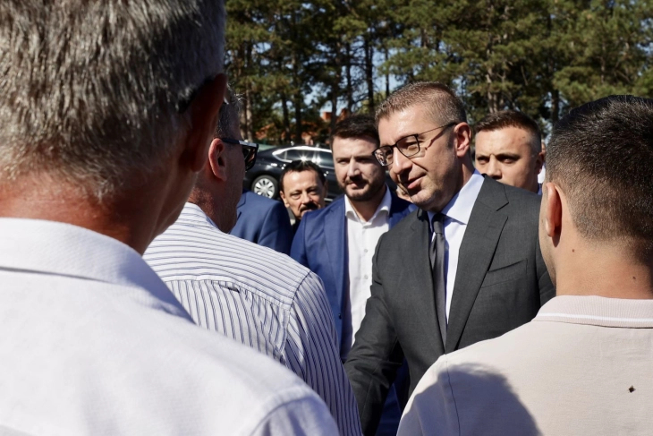 Mickoski: Shtatë milionë euro për projekte për zhvillimin e Shtipit