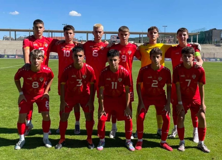 У15: Македонските фудбалери поуспешни од Косово