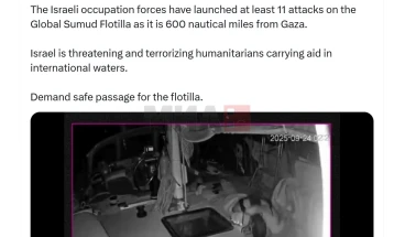 Flotiljet me ndihmë për Gazën sulmohen me dronë dhe shpërthyes