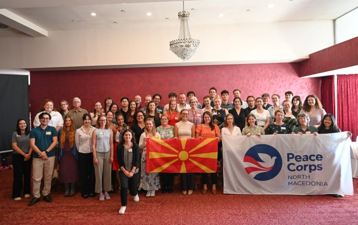 Peace Corps: 50 new US volunteers arrive in Skopje