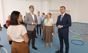 Нова спортска сала добива подрачното основно училиште „Димитар Поп Георгиев - Беровски“ во Хром