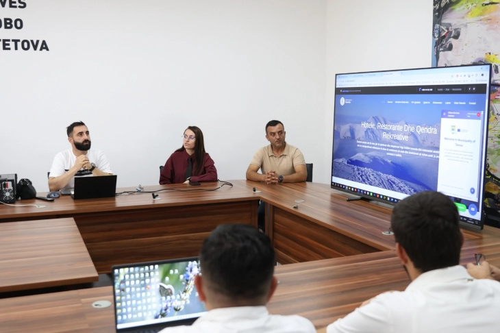 Komuna e Tetovës promovoi ueb faqen e re zyrtare