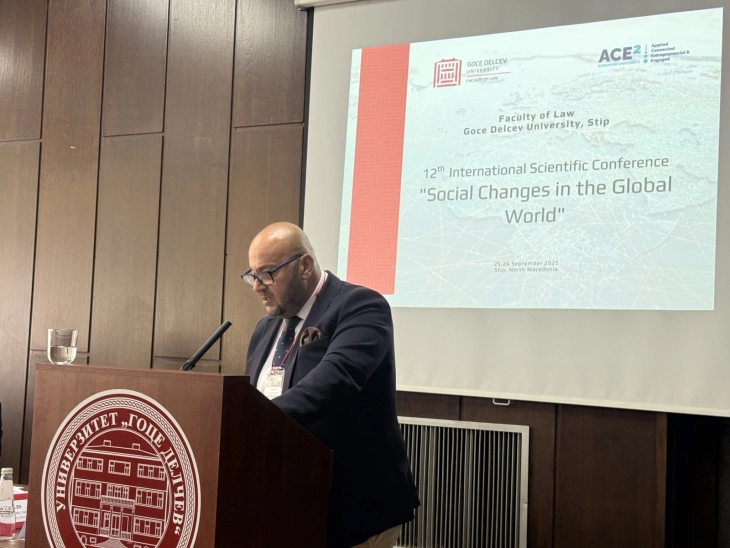 Костадиновски oд Меѓународна научна конференција во Штип: Судот воведува интерпретативни одлуки