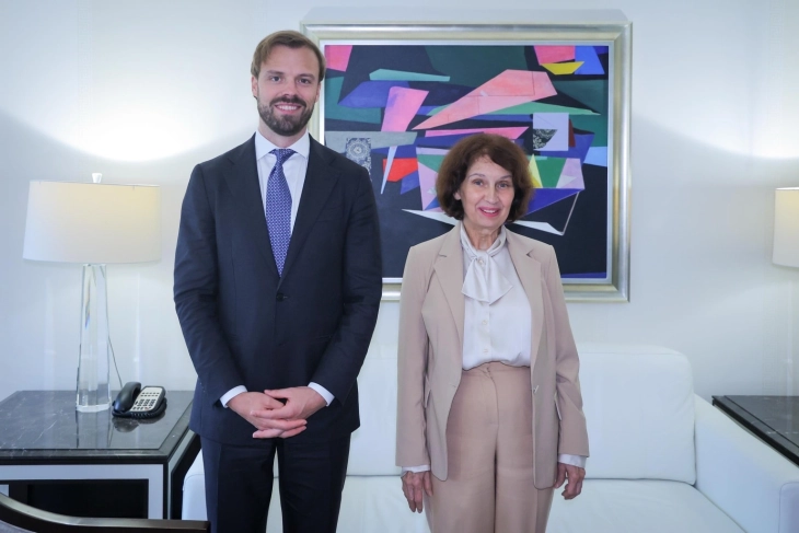 Сиљановска – Давкова на средба со Ханрахан: - Охрабрува поддршката од Вашингтон за повеќе стратешки прашања