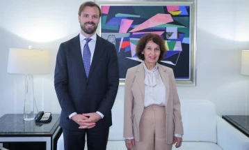 Siljanovska - Davkova në takim me Hanrahan: Inkurajon mbështetja nga Uashingtoni për më shumë çështje strategjike