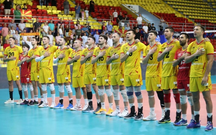 Македонските одбојкари, најверојатно, во четвртиот „шешир“ во жрепката за ЕП 2026