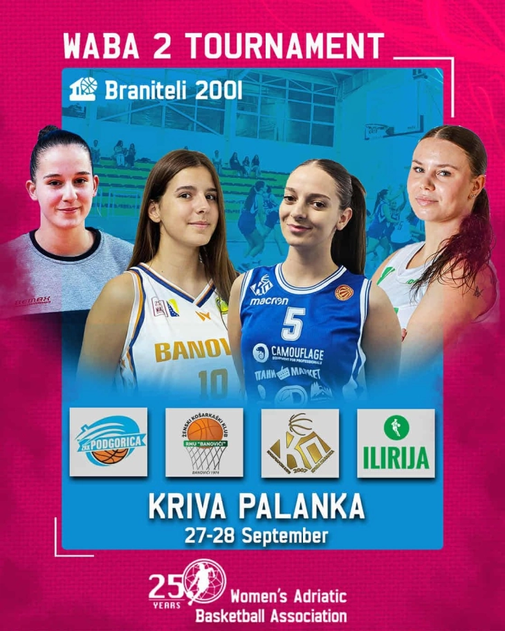 Кошаркарски клуб Крива Паланка викендов е домаќин на меѓународниот ВАБА 2 турнир