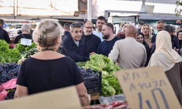 Меџити: Бит Пазар е темелот на трговскиот живот во Чаир, ќе го  модернизираме и ќе ги подобриме условите за трговците