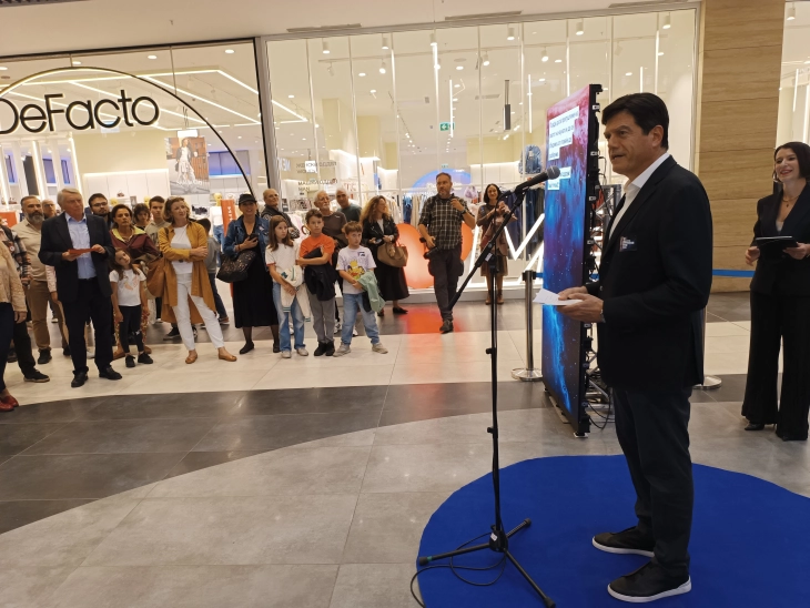 Отворена изложбата „ЦЕРН и универзумот: Науката што нè поврзува“