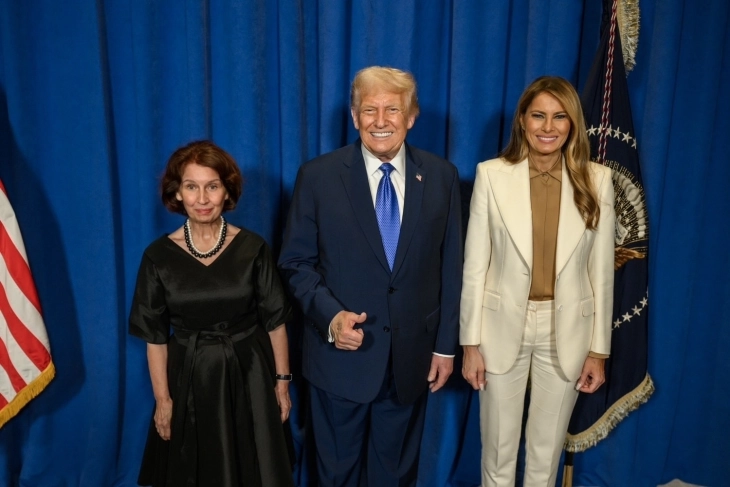 Сиљановска-Давкова на прием кај Трамп по повод 80. Генерално собрание на ОН