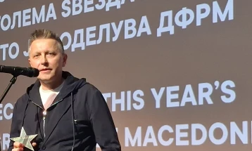 Кирил Џајковски, добитник на „Голема ѕвезда на македонскиот филм“за МИА: Се радувам што филмската музика добива заслужено внимание