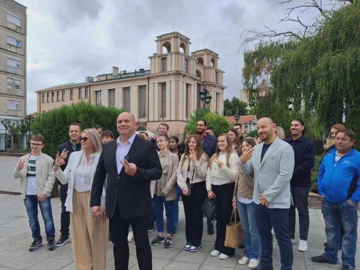 Димитриевски: ЗНАМ ќе продолжи во континуитет да го развива Куманово, градот да стане регионален-економски центар