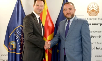 MoI Toshkovski meets Swedish Ambassador Sohlström