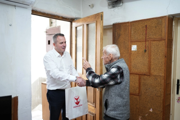 Општина Центар: Продолжува проектот „Сервис за стари лица“, поддршка за 90 пензионери во Центар